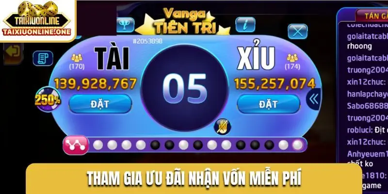 Tham gia ưu đãi nhận vốn miễn phí