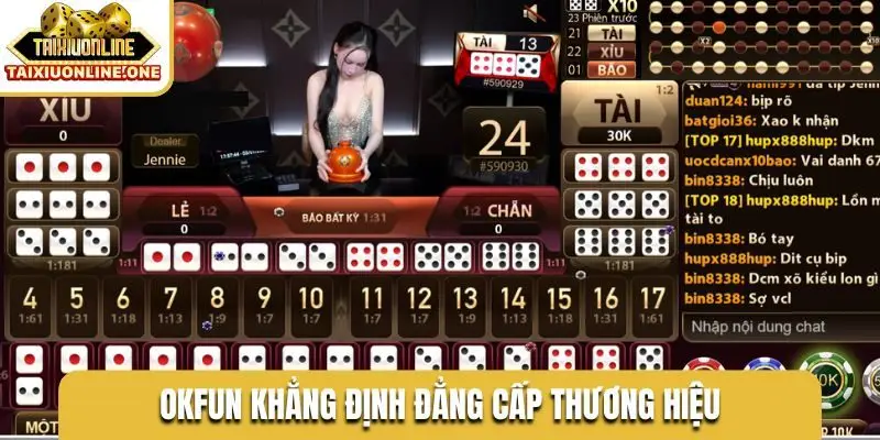 OKFUN khẳng định đẳng cấp thương hiệu