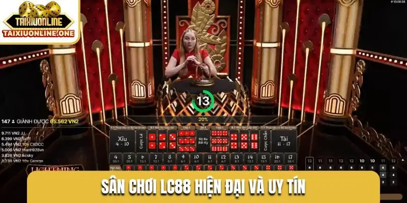 Sân chơi LC88 hiện đại và uy tín