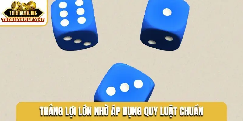 Thắng lợi lớn nhờ áp dụng quy luật chuẩn